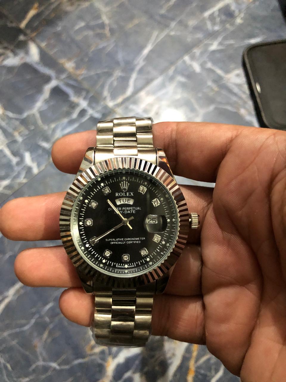 Premium Rolex Date & Day Watch Collection – 4 Stylish Designs to Choose